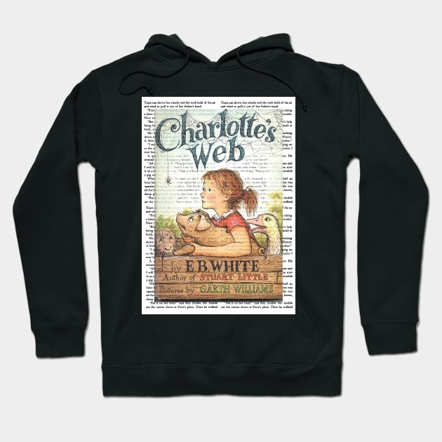 Charlotte's Web by E.B. White Hoodie by booksnbobs